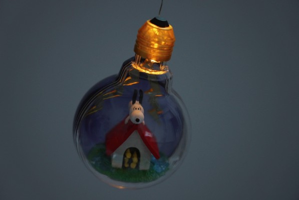 花生漫画  史努比 天气微景观