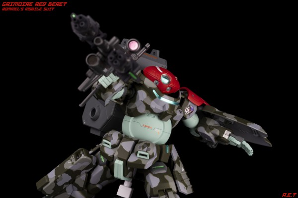 HGBD 高达创形者  红色贝雷帽格里摩亚