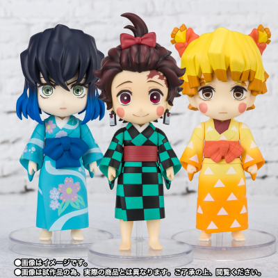 Figuarts mini 鬼灭之刃 炭子・善子・猪子 -游郭篇套装-