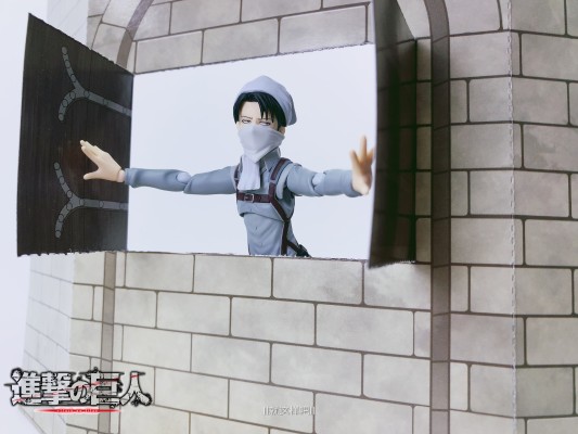 figma #EX-20 进击的巨人 利威尔 扫除ver.