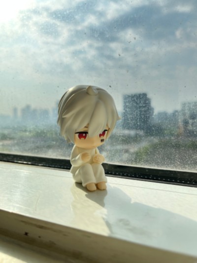 粘土人 #1329 mafumafu 家里蹲套组