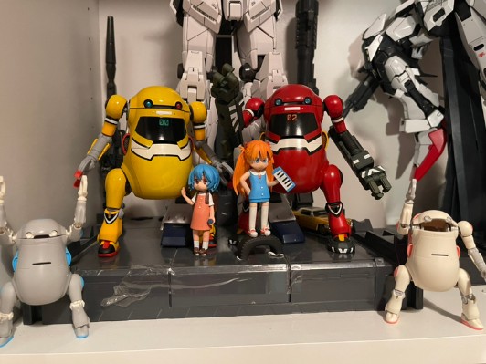 20 机动机器人WeGo EVA联动系列 Vol.2“2号机(动力机械臂)”+式波・明日香・兰格雷