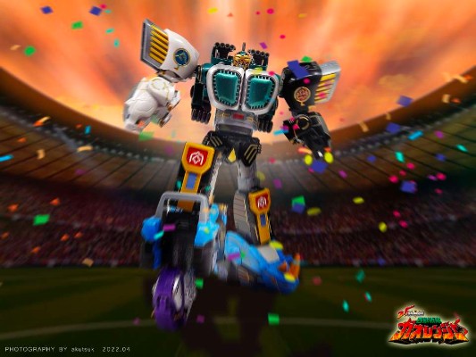 SMP [SHOKUGAN MODELING PROJECT] 百兽战队牙吠连者 百兽合体 牙吠王