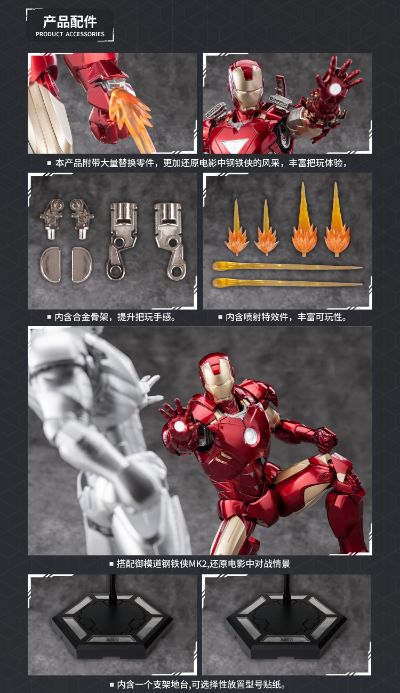 复仇者联盟系列 钢铁侠 4号装甲/6号装甲