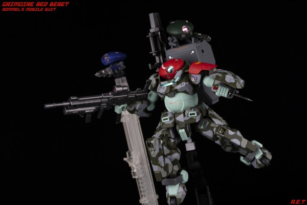 HGBD 高达创形者  红色贝雷帽格里摩亚