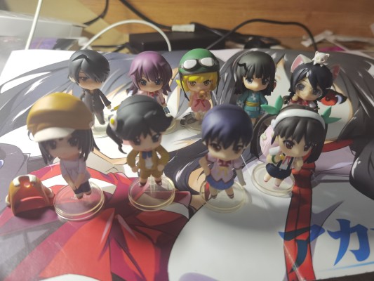 迷你黏土人 化物语 羽川翼 