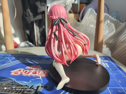 彼女×彼女×彼女 织节秋奈 裸エプロン 白色 Ver. 