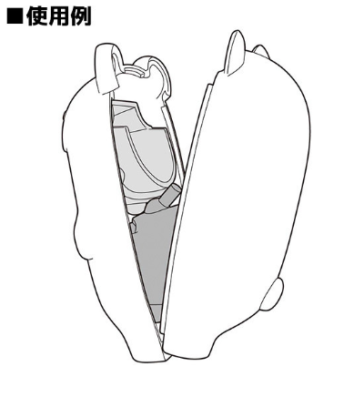 粘土人配件系列 玩偶装（幸福兔01/幸福兔02）