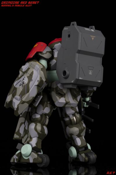 HGBD 高达创形者  红色贝雷帽格里摩亚