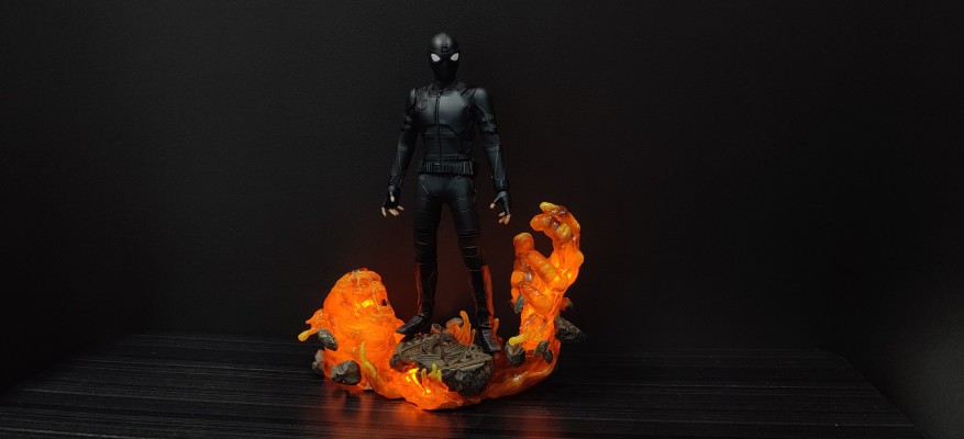 电影杰作 蜘蛛侠：英雄远征 蜘蛛侠 潜行战衣 DX版 