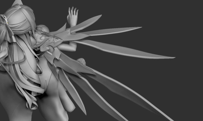 粘土人#1371 崩坏3rd 布洛妮娅·扎伊切克 战乙女・战车