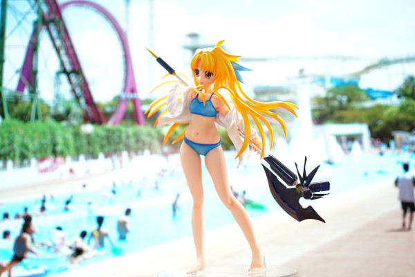 魔法少女奈叶 The MOVIE 2nd A’s 菲特 泳装外套style