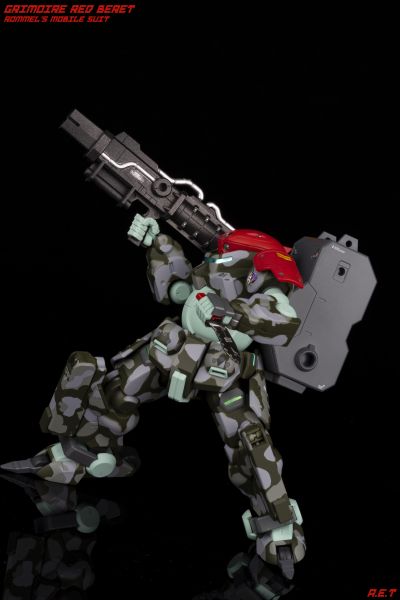 HGBD 高达创形者  红色贝雷帽格里摩亚