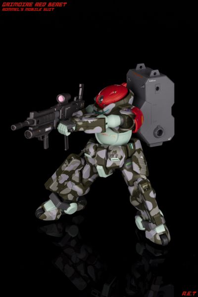 HGBD 高达创形者  红色贝雷帽格里摩亚