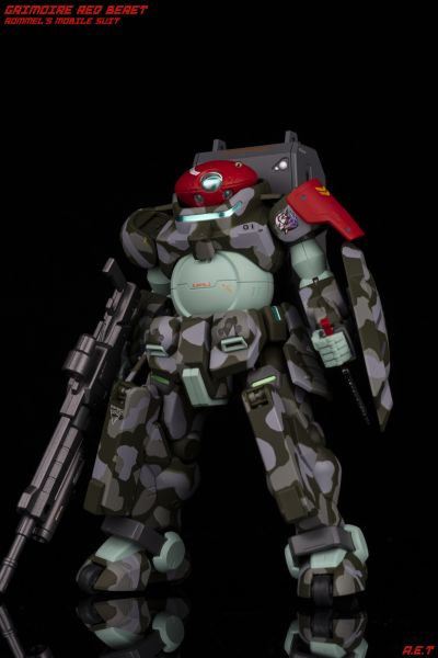 HGBD 高达创形者  红色贝雷帽格里摩亚