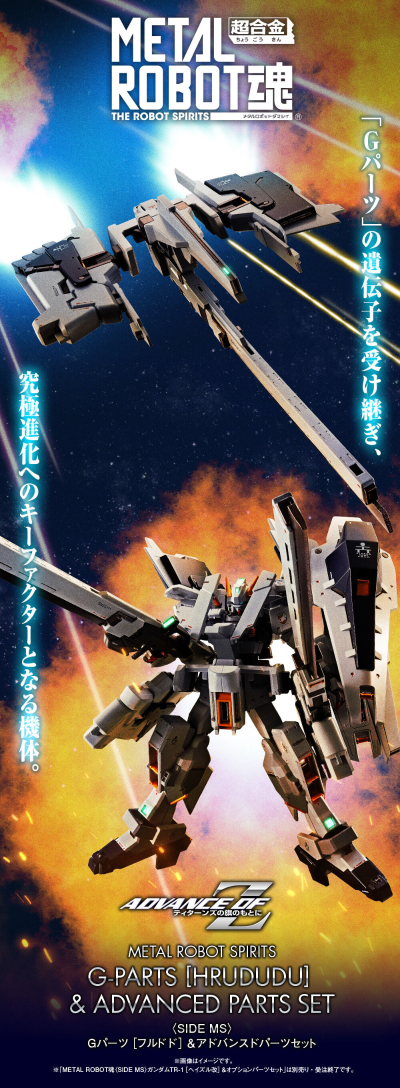 METAL ROBOT魂 ＜机动战士系列＞    G组件［佛多德］+进阶配件包