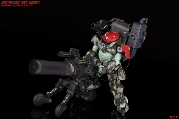 HGBD 高达创形者  红色贝雷帽格里摩亚