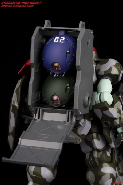 HGBD 高达创形者  红色贝雷帽格里摩亚