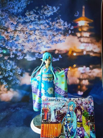 WAHOO!  刀剑神域 爱丽丝篇 异界战争 有纪 京友禅和服