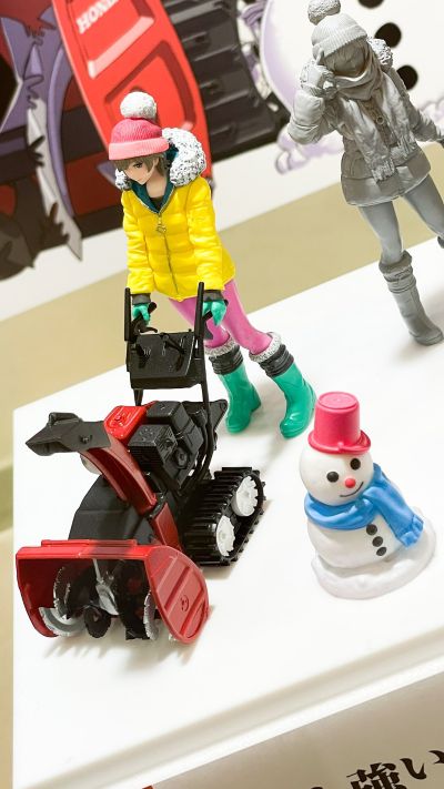 PLAMAX MF-62 minimum factory 小实 与 本田小型除雪机 HS1170n(JX)