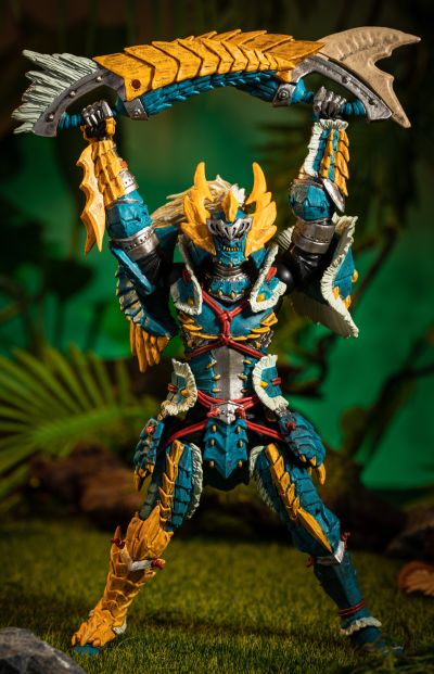 山口式转轮科技   怪物猎人系列  猎人男剑士 雷狼龙装 (新版)