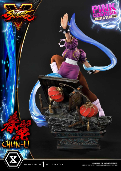 PMSFV-03LM 街头霸王5 春丽 粉红色战袍 限量版