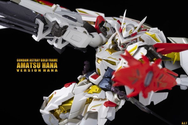 METAL BUILD 机动战士高达SEED ASTRAY 天空的皇女 MBF-P01-Re3 异端高达金色机 天哈娜