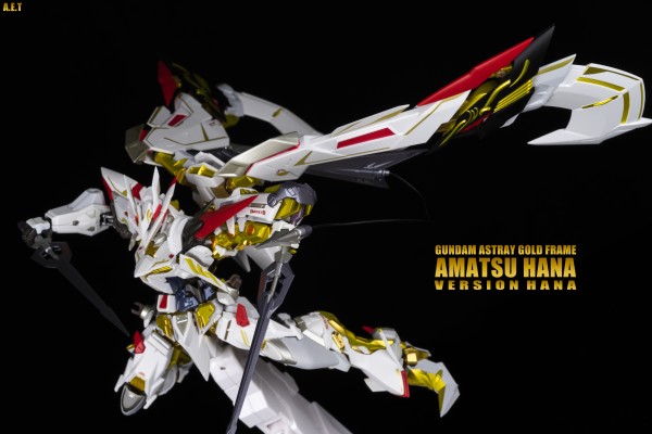 METAL BUILD 机动战士高达SEED ASTRAY 天空的皇女 MBF-P01-Re3 异端高达金色机 天哈娜