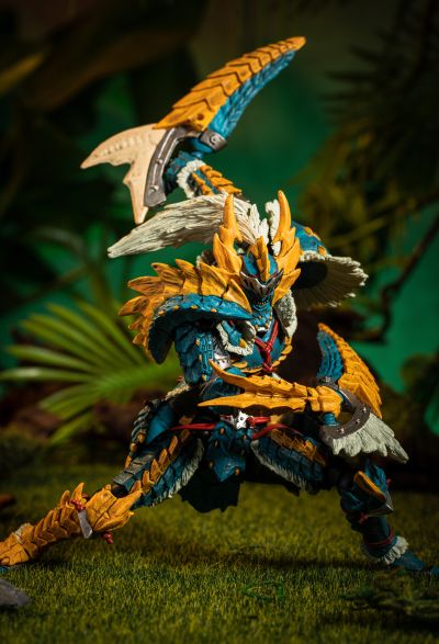 山口式转轮科技   怪物猎人系列  猎人男剑士 雷狼龙装 (新版)