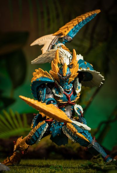 山口式转轮科技   怪物猎人系列  猎人男剑士 雷狼龙装 (新版)