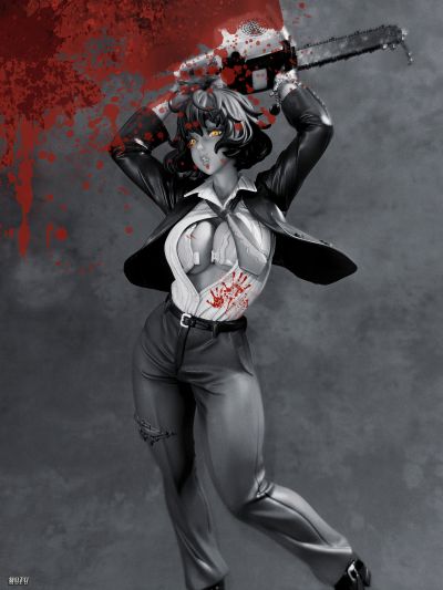 美少女雕像 德州电锯杀人狂1974 人皮魔鬼