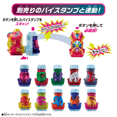 假面骑士利维斯系列 DX疾风迅雷罪恶印章