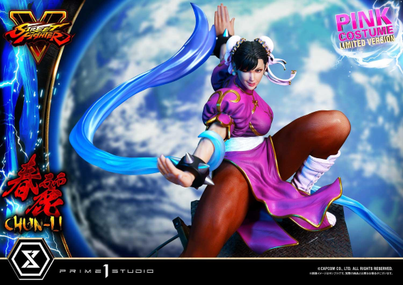 PMSFV-03LM 街头霸王5 春丽 粉红色战袍 限量版