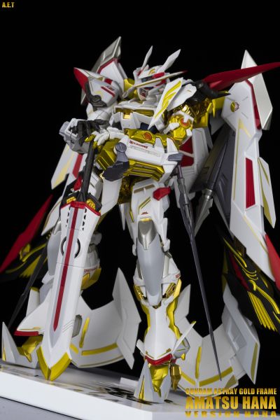 METAL BUILD 机动战士高达SEED ASTRAY 天空的皇女 MBF-P01-Re3 异端高达金色机 天哈娜