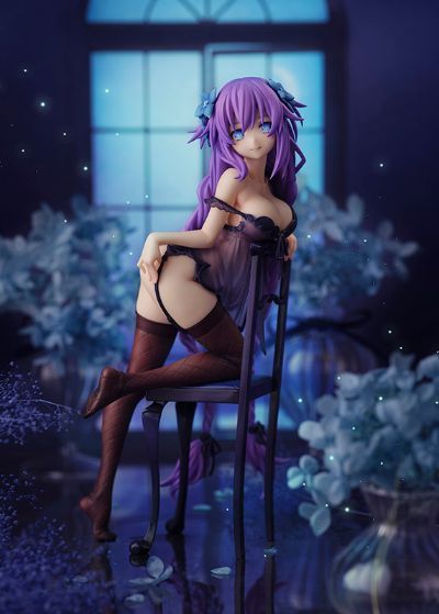 超次元游戏海王星 紫色之心 吊带裙睡衣