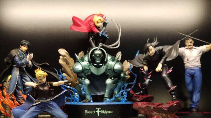 Precious G.E.M. 钢之炼金术师 FULLMETAL ALCHEMIST 罗伊・马斯坦&莉莎・霍克艾