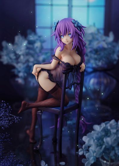 超次元游戏海王星 紫色之心 吊带裙睡衣