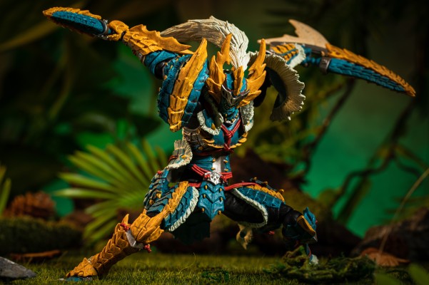 山口式转轮科技   怪物猎人系列  猎人男剑士 雷狼龙装 (新版)