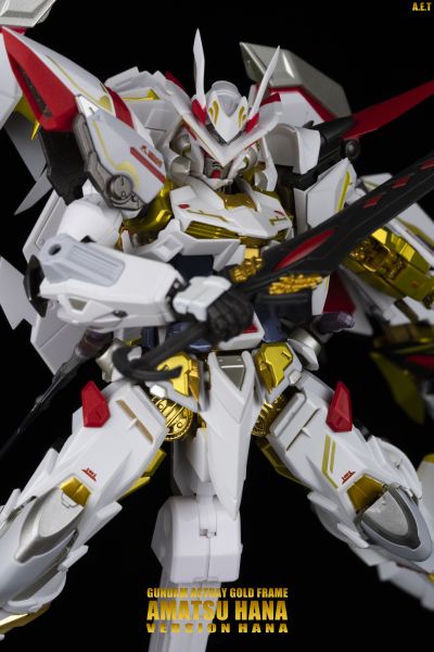 METAL BUILD 机动战士高达SEED ASTRAY 天空的皇女 MBF-P01-Re3 异端高达金色机 天哈娜