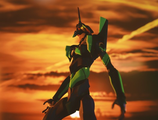 ROBOT魂 ＜新世纪福音战士系列＞  新世纪福音战士初号机+卡西乌斯之枪（新配色版）