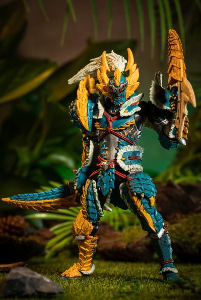 山口式转轮科技   怪物猎人系列  猎人男剑士 雷狼龙装 (新版)