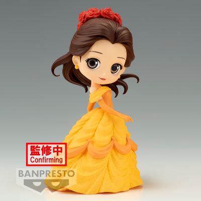 Q posket 迪士尼系列 花朵造型 贝儿 A款