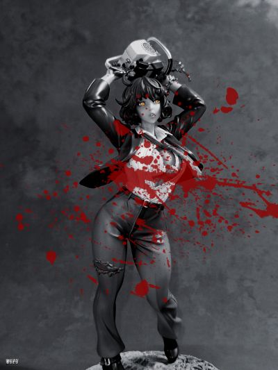 美少女雕像 德州电锯杀人狂1974 人皮魔鬼