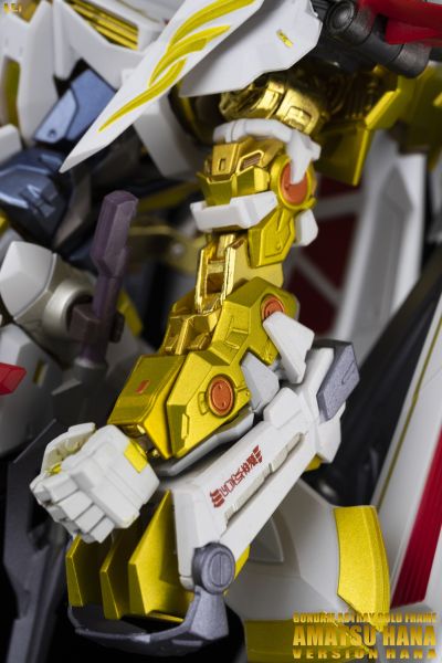 METAL BUILD 机动战士高达SEED ASTRAY 天空的皇女 MBF-P01-Re3 异端高达金色机 天哈娜