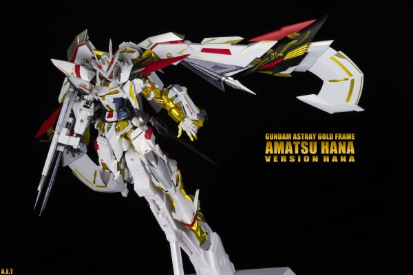 METAL BUILD 机动战士高达SEED ASTRAY 天空的皇女 MBF-P01-Re3 异端高达金色机 天哈娜