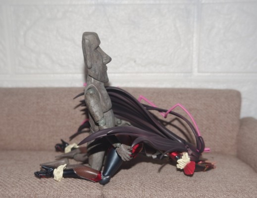 figma#SP-127  桌上美术馆 复活节岛 摩艾石像