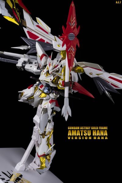 METAL BUILD 机动战士高达SEED ASTRAY 天空的皇女 MBF-P01-Re3 异端高达金色机 天哈娜