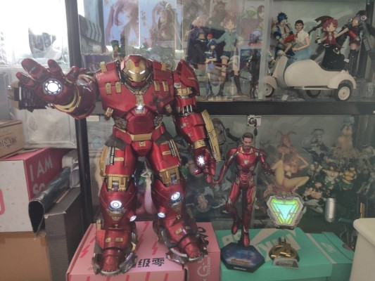 电影杰作 DIECAST 1/6 复仇者联盟3：无限战争 钢铁侠 Mark. 50