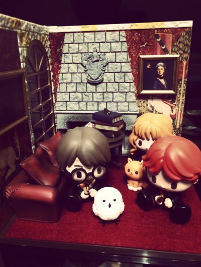 粘土人场景系列#08 哈利·波特 格兰芬多交谊厅