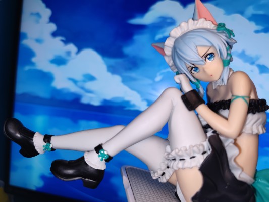 EXQ手办 刀剑神域 记忆碎片 诗乃 女仆Ver.